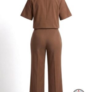 Plain 2pcs set with African embellishments - Image 3
