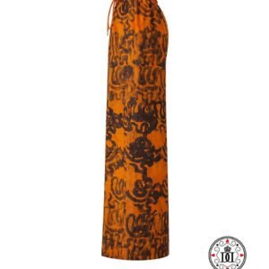 Adire Crepe Cotton Palazzo Trousers - Image 4