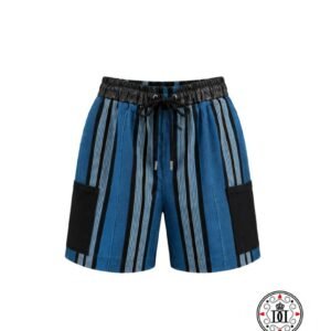 Cotton Asooke Shorts - Image 11