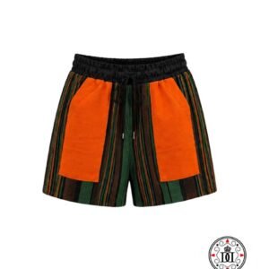 Cotton Asooke Shorts - Image 4