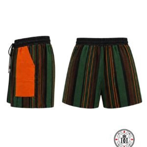 Cotton Asooke Shorts - Image 3